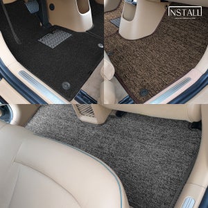 제네시스 GV60 인스톨 차량용 트립매트 1열+2열