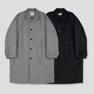 하이넥 오버핏 윈터 울코트 marspeople 24fw