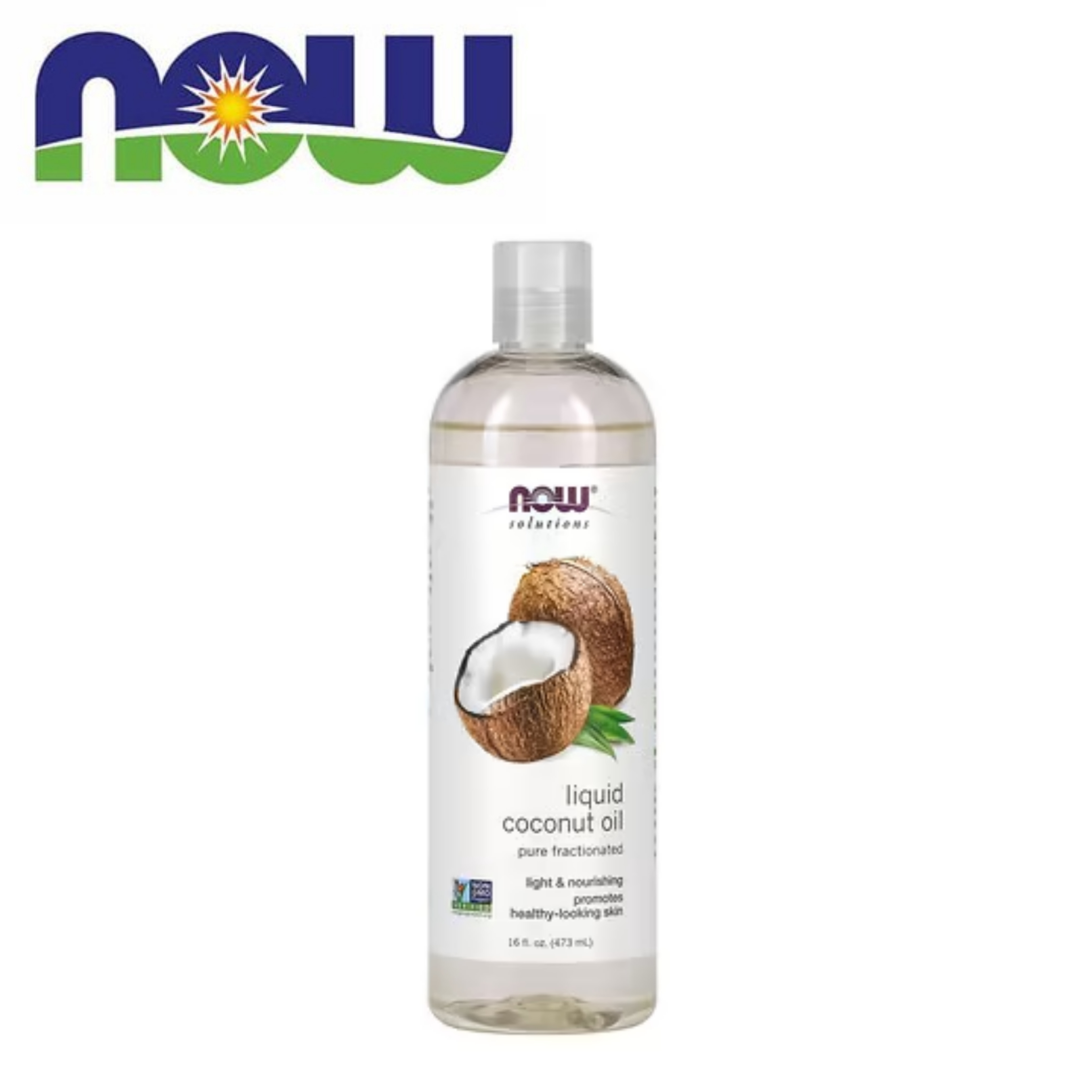 나우푸드 <b>리퀴드 코코넛 오일</b> Coconut Oil 473ml 액상 헤어 바디 오일 NOW