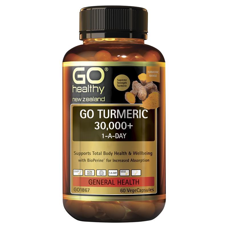 고 헬시 고 터메릭 강황 30000 1개 60정 <b>go healthy</b> go turmeric