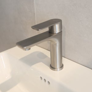 대림바스 고급 SUS 니켈 DL-L2310SN 무광스텐 원홀 세면 수전 욕실 세면대