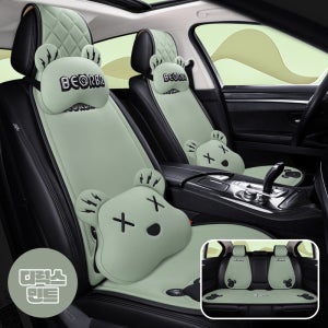 통기성좋은 전차종 3d 메모리폼 차량용시트커버 풀세트 방석 쿠션