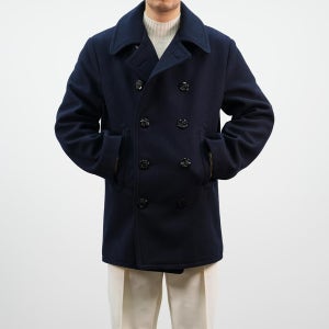 24FW 테일러 클래식 더블 남자 해군 마린단추 피코트 숏코트 반코트 (2color)