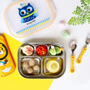 클린 식판도시락 스푼포크 케이스 올팩세트