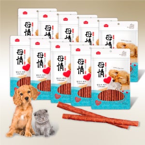 아스쿠 모정 져키 양고기 140g x10개 강아지 간식