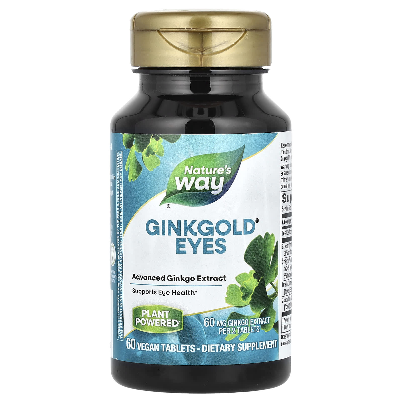 Nature’s Way Ginkgold 아이즈 베지 정제 60정