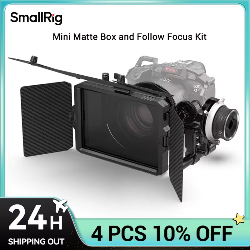 SmallRig 전문가용 미니 액세서리 키트 매트 박스 미러리스 DSLR 카메라용 팔로우 포커스 포함-3196 3010