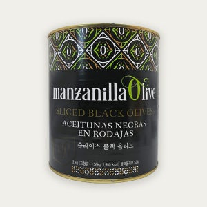 오뚜기 만자니아 슬라이스 블랙 올리브 3kg