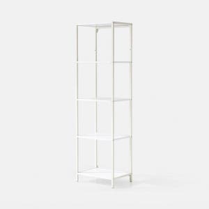 TETOS 선반 509 좁은 5단 주방 거실 팬트리 진열 수납장 진열장 서재책장