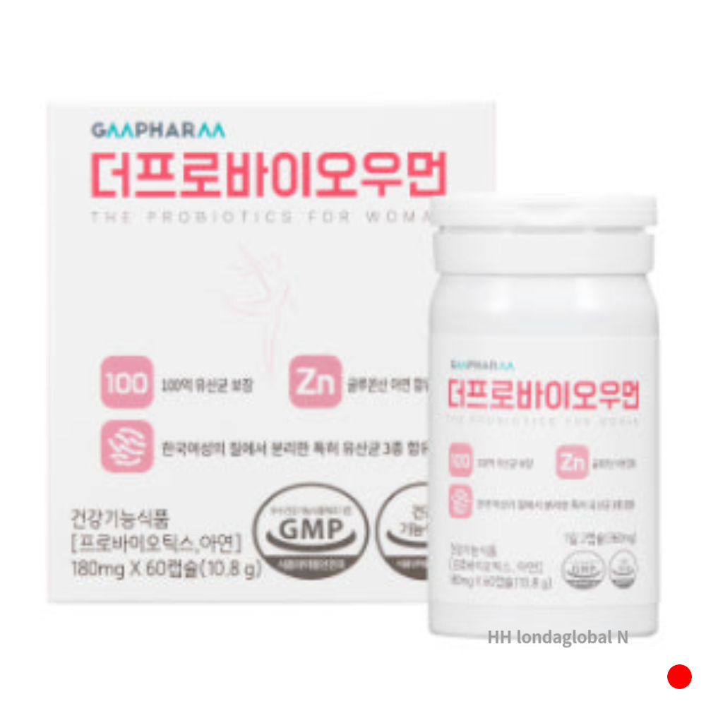 정담트리 더프로바이오 우먼 여성 유산균 추천 60캡슐