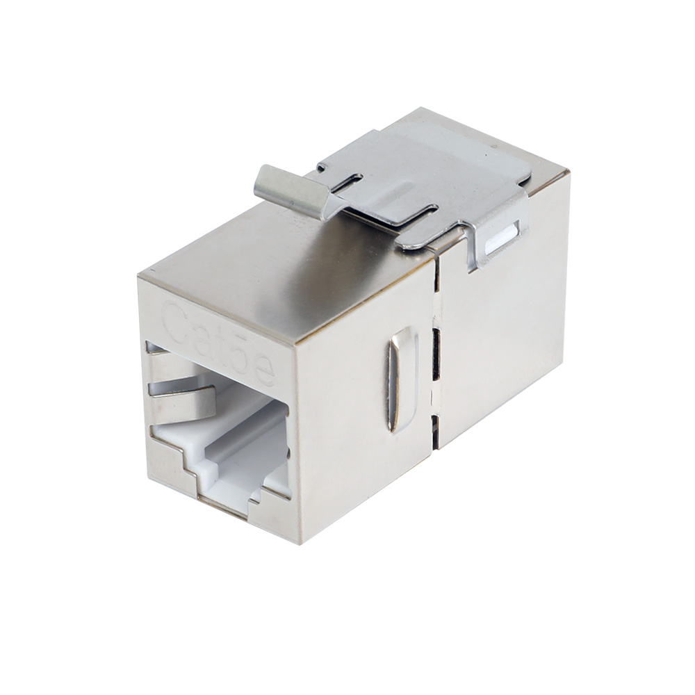 CAT6 랜 커플러 키스톤 잭 연장 STP RJ45 8P8C 연결 잭