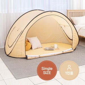 일월 글램필 양모 카본 매트 난방 텐트 IW-KM59S-GF 싱글 전기 원터치 FINE