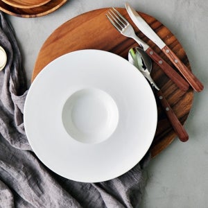 뮤즈 모던 접시 양식 레스토랑 파스타 접시 플레이팅 그릇