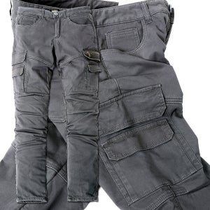 겨울 기모 본딩 카고 바지 남자 스판