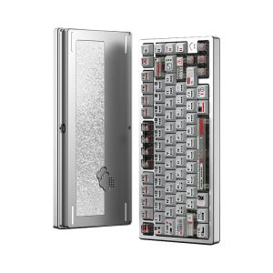 WOB Rainy 75 RT 레이니 Pro 상옵 실버, RGB 자석축