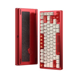 WOB Rainy 75 RT 레이니 Pro 상옵 드래곤 레드, RGB 자석축