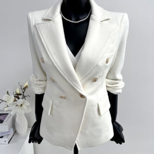 [VIVA] 24W 정장 슬림핏 여성 더블 울자켓