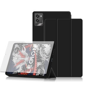 레노버 Y700 샤오신패드 프로 미패드 가죽 케이스 강화유리 세트 블랙, Y700 3세대