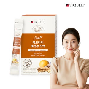 바이퀸 데일리 국산 흑도라지 배 생강 도라지 진액 차 450g 30포, 1개