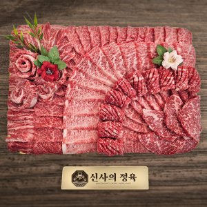 투쁠 ++1 프리미엄 한우세트 구이용 설날 명절 추석 감사선물 1++등급, 1.5kg, 1개