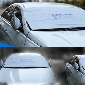 성애방지커버 서리 방지 차량 덥게 승용차 덮개 차 앞유리 눈 겨울 성에방지 가림막 차량용