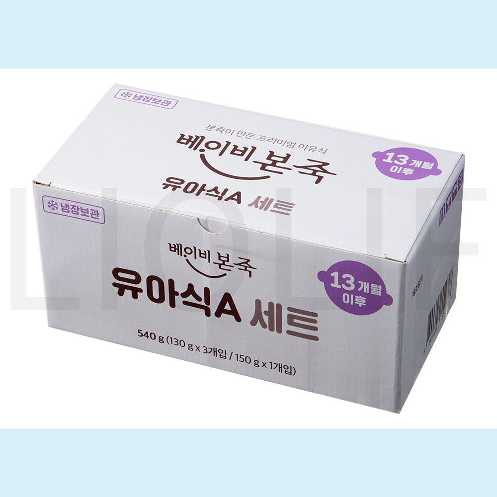 베이비 본죽 두부감자조림 제품 이미지