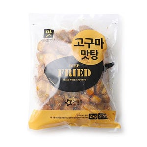 냉동 아워홈 행복한맛남 고구마맛탕 2kg 1BOX(6입)