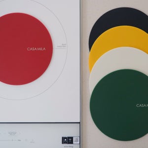 [2종세트] 가든 인덕션 보호매트 스크래치 실리콘 패드