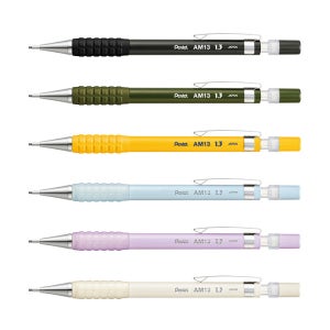 펜텔 AMAIN 샤프 1.3mm 아메인 AM13 목재 스케치 그림 제도용 DIY 다용도