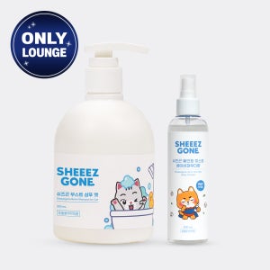[라운지전용] 쉬즈곤 고양이 부스트 캣 샴푸 500ml+올인원 미스트 200ml