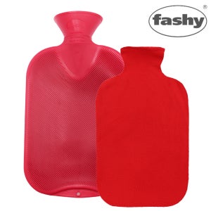 파쉬 단면 빗살무늬 보온 물주머니 2L + 융커버 세트