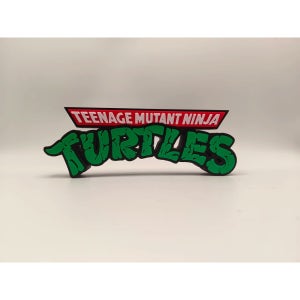 돌연변이 닌자거북이 로고 3D 글꼴 입간판 3D 간판 장식품
