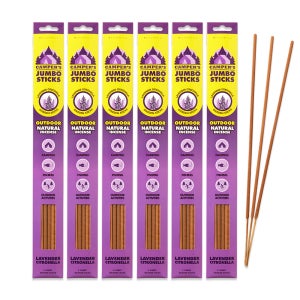 [헤븐센스] 캠퍼스 점보 인센스 스틱 5p x 6개 - 라벤더 시트로넬라