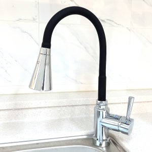 싱크대 수전 주방 원홀 블랙 코브라 수도꼭지 DK-190(JBK)