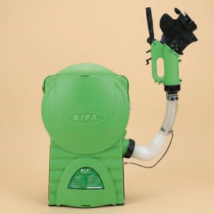 국산 염화칼슘살포기 아폴로 충전식 분사기 비료살포기 동력 제설제 입제