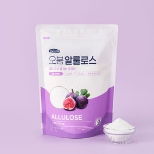 오붐 알룰로스 가루 분말 스테비아 나한과 알로로스 설탕대체 대용량 1kg