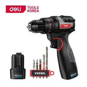 델리툴즈 16V 해머드릴 드라이버 CZ16-1A2 Ultra