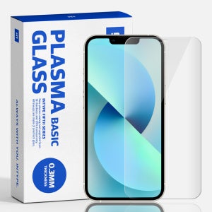 지문인식 방탄 강화유리 액정보호필름 아이폰13 미니, 2매입