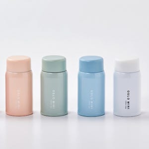 가벼운 초미니 텀블러 120ml 미니 얆은 슬림 운동 작은 티백 텀블러