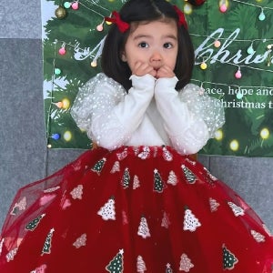여아 원피스 유아 트리샤 공주 크리스마스옷
