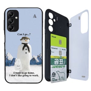 갤럭시A24 카드수납 범퍼케이스 캔아이고