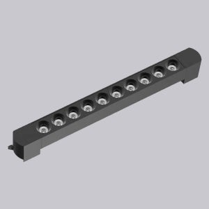 ID-388 COB 20W일체 주백색 10구 레일등 각도조절 미라클 갤러리 카페 홀 조명