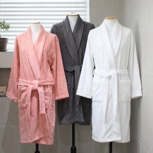 소프트터치 30수 프리미엄 목욕가운 호텔 목욕 커플잠옷 샤워가운(구매시 핸드타월 제공)
