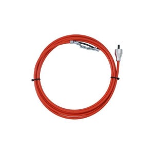 공성 배관청소 충전드릴사용 이물질제거 하수구청소 플렉스샤프트 KSU-FS5 (6.3mm-5M)