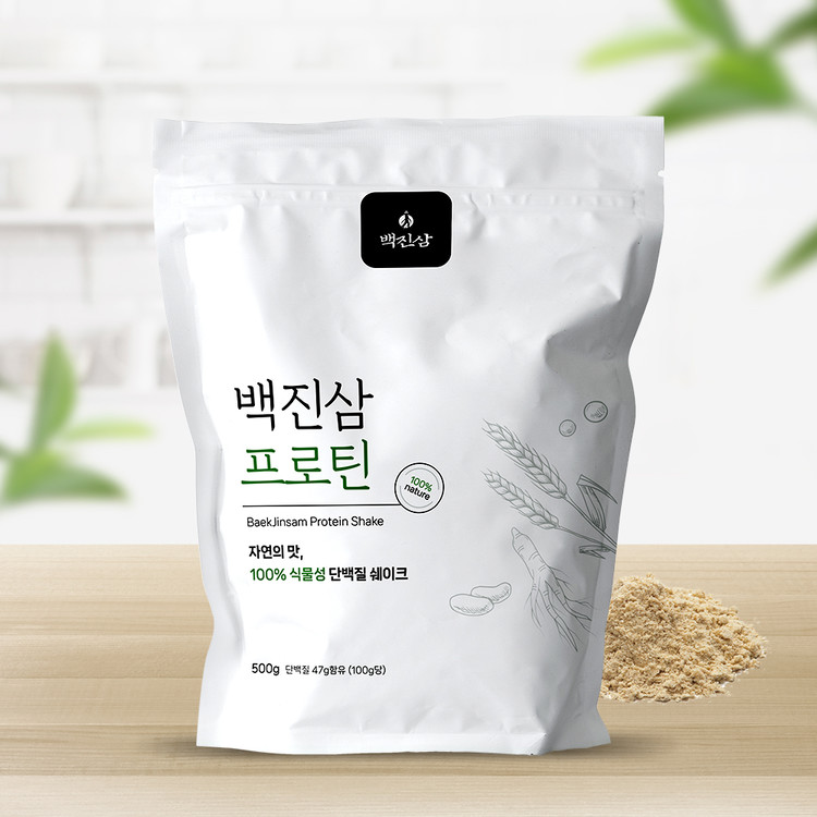 백진삼 프로틴 성분 분석