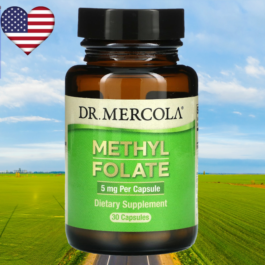 <b>닥터머콜라</b> <b>Dr. Mercola</b> 메틸 엽산 5mg 30정