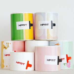 모에모에 라벨지 12종 라벨프린터 라벨기 una20 전용 HPRT