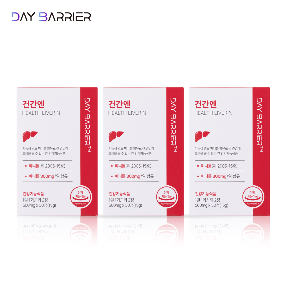 데이배리어 <b>피니톨</b> 300mg 건간엔 30정 3box