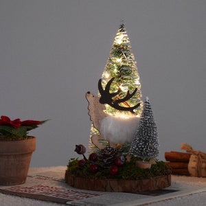 데팡스 크리스마스 슬라이스 오브제 카페소품 홈카페 인테리어