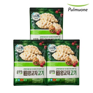 풀무원 식감가득 고기왕교자 1.4kgX3개